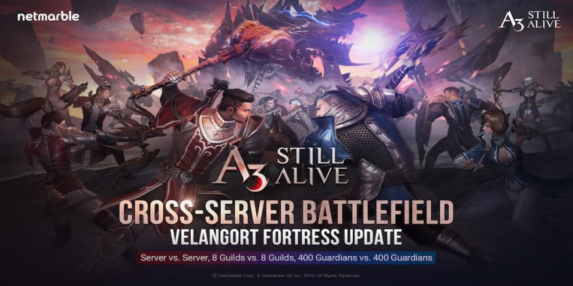 A3: Still Alive pushes a new update which features Cross-Server Battles and lots more 