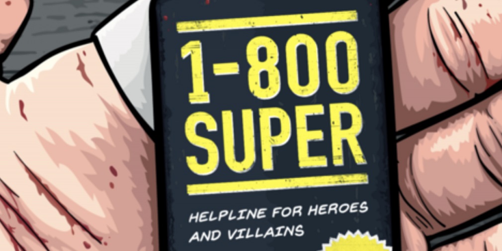 1-800 SUPER is a game about operating a crisis hotline for superheroes, out now on iOS