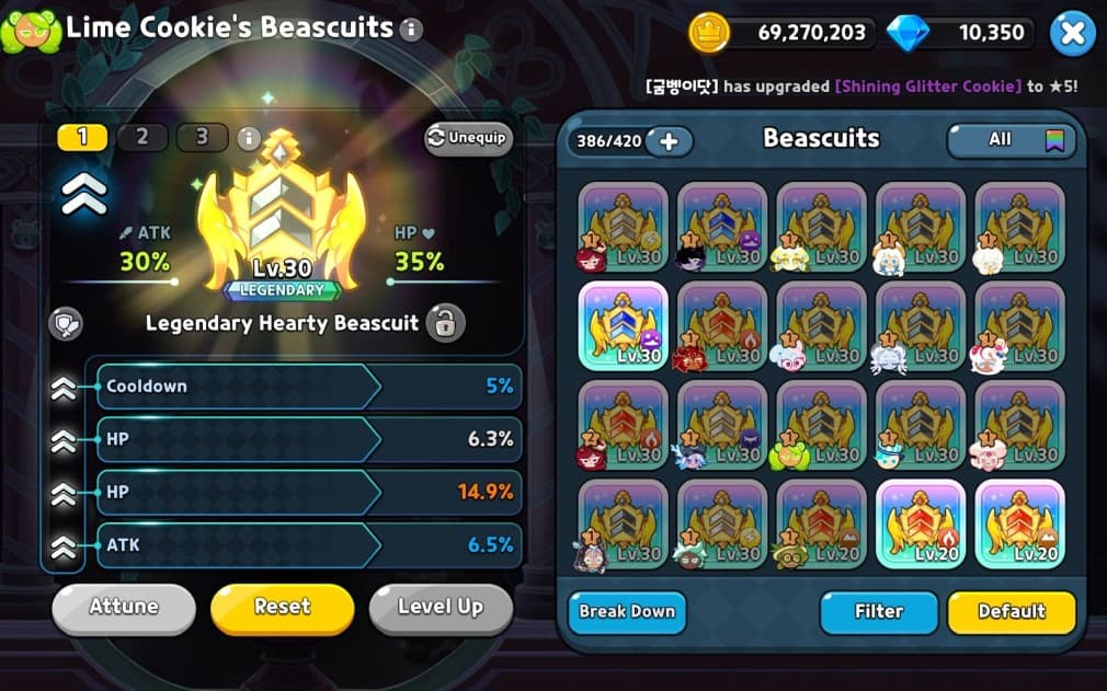 best beascuit for lime cookie in cookie run kingdom
