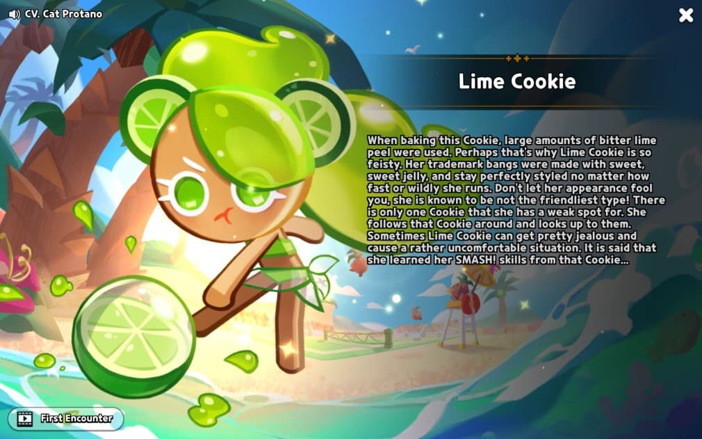 story of lime cookie in cookie run kingdom