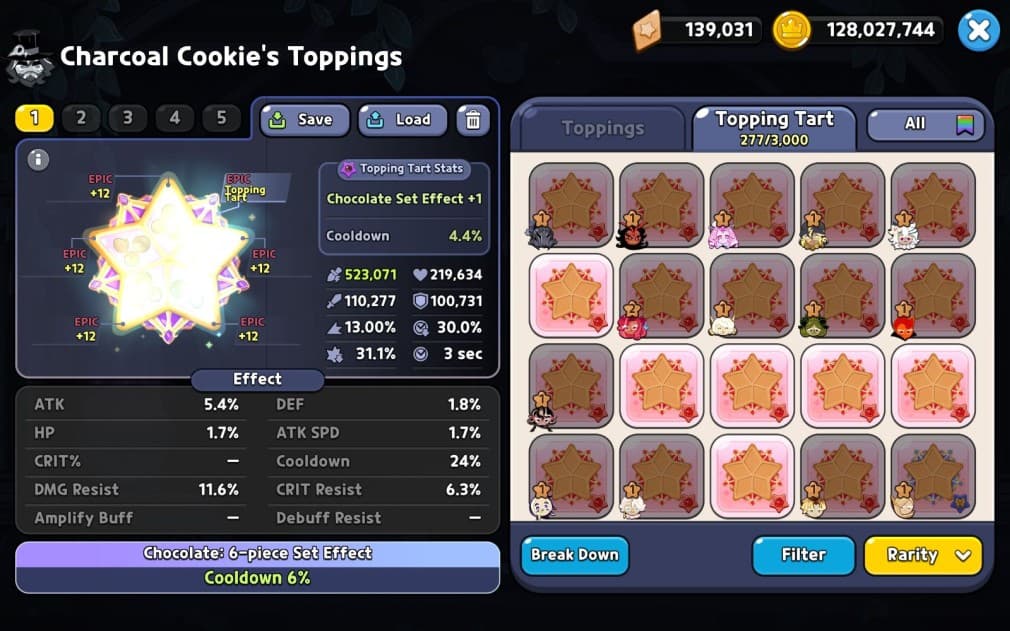 ideal cooldown toppings