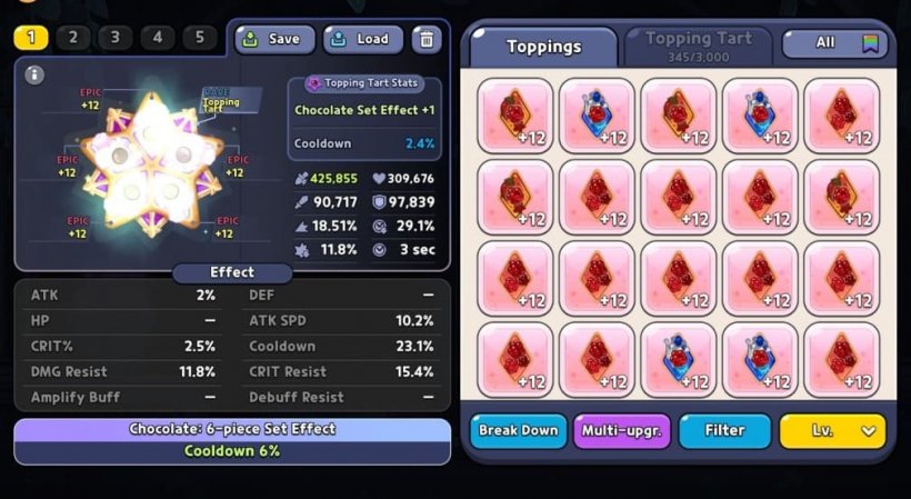 cooldown toppings for elphaba cookie