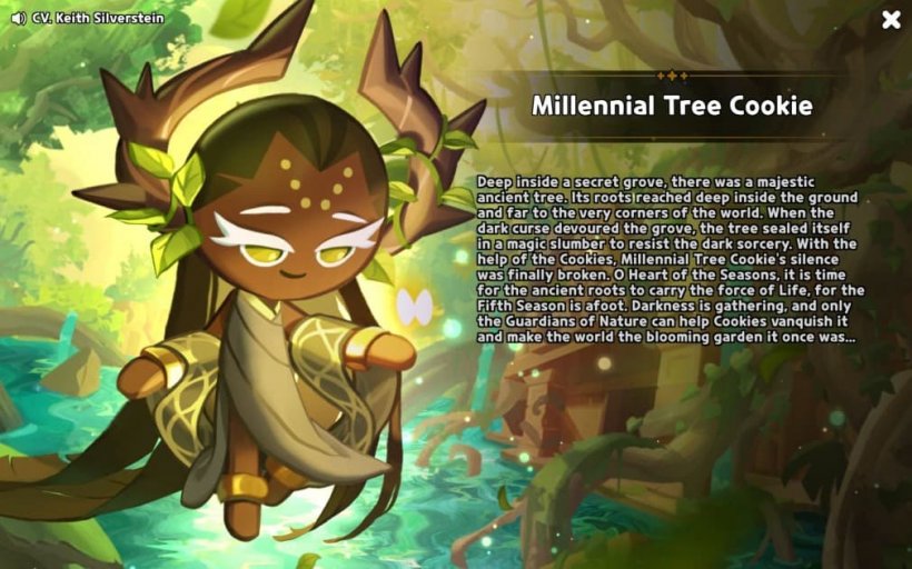 story of millennial tree cookie in crk