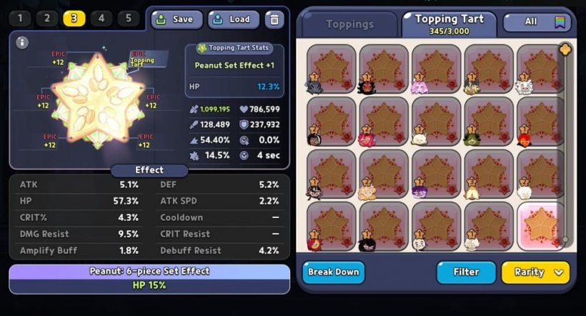 full HP toppings for millennial tree cookie