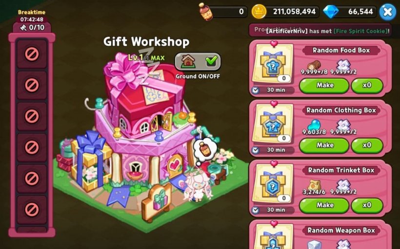 gift workshop building