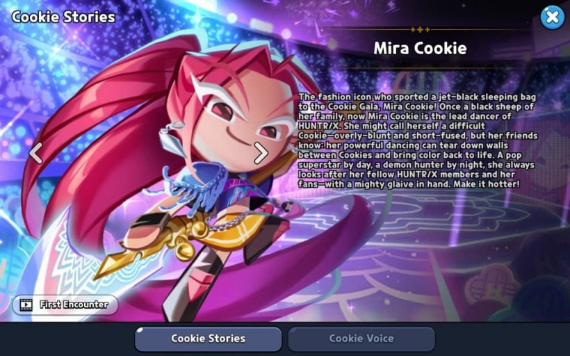 story of mira cookie in crk