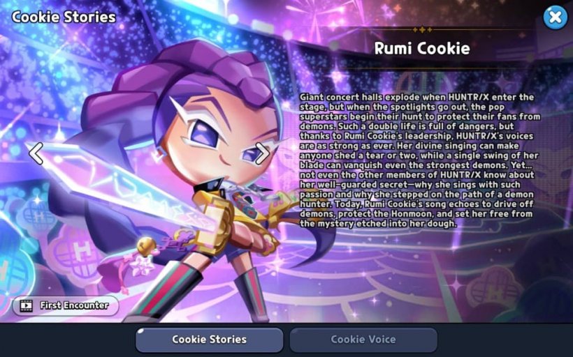 story of rumi cookie in cookie run kingdom