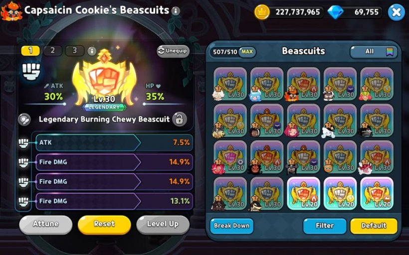 best capsaicin cookie beascuit with full fire damage