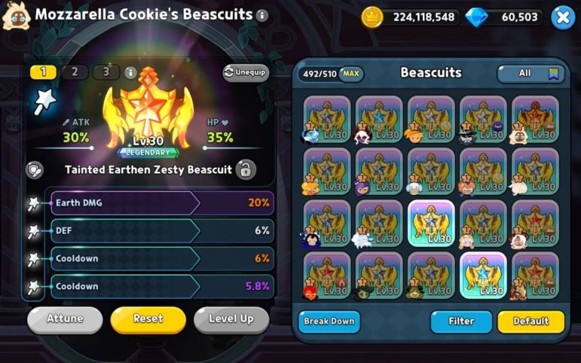 tainted earth damage beascuit for mozzarella cookie