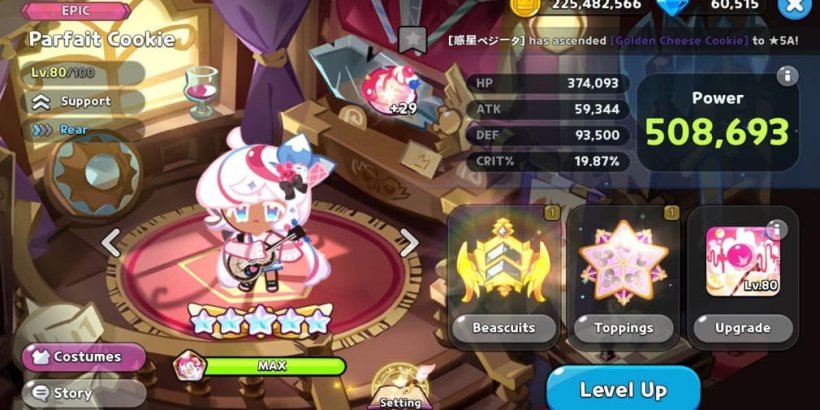 Cookie Run Kingdom: Parfait Cookie Toppings and Beascuits guide