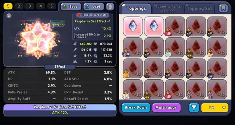 best toppings for lychee dragon cookie in crk