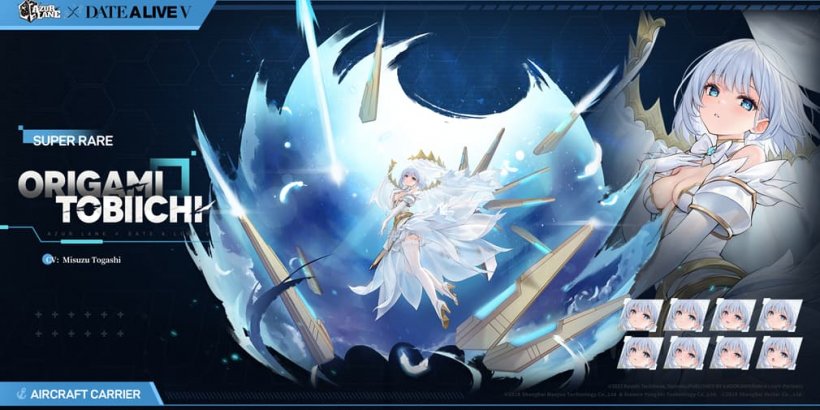 Azur Lane launches new collaboration with Japanese visual novel series Date A Live