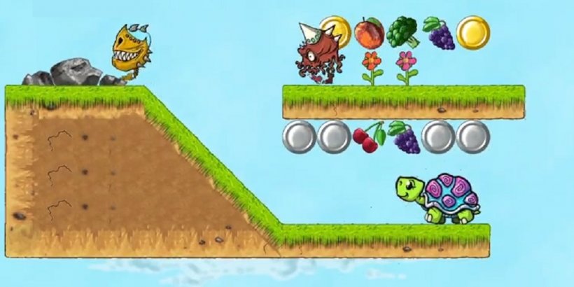 Bungee Turtle is a physics puzzler out now on iOS and Android