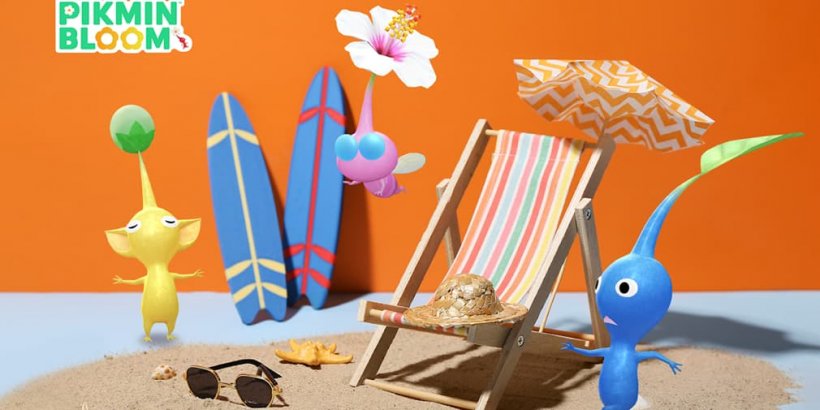 Pikmin Bloom heats up with new summer-themed Beach Resort Event