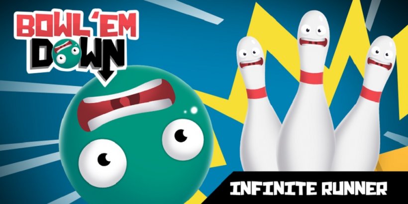 Bowl ‘Em Down is an arcade bowling game out now for iOS