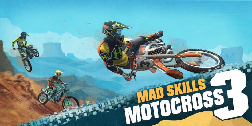 Mad Skills Motocross 3 is an upcoming racing title that's heading for Android and iOS