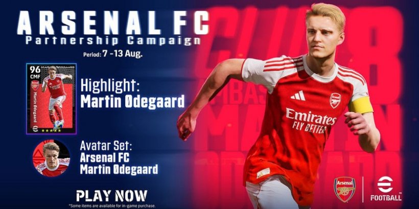 eFootball will continue seeing lots of Arsenal as Konami partnership is extended