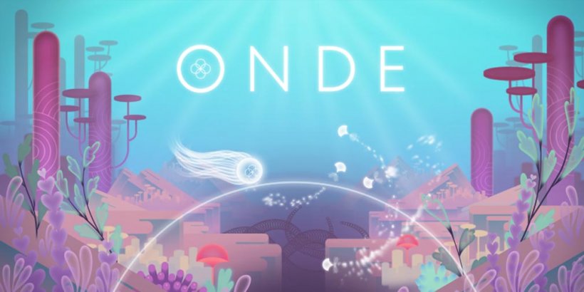 Onde is an upcoming meditative journey that lets you ride soundwaves in a low-key platformer