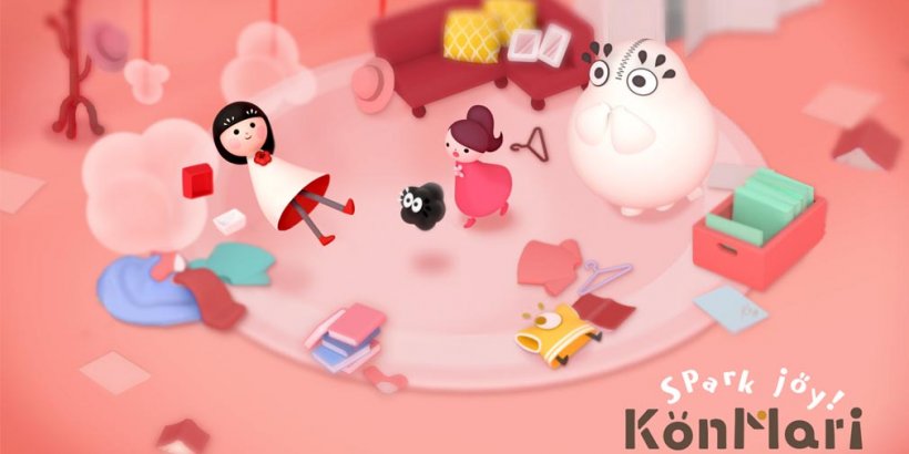 Spark Joy! lets players share the joy of tidying using the KonMari Method in a storybook puzzle game, out now on iOS and Android