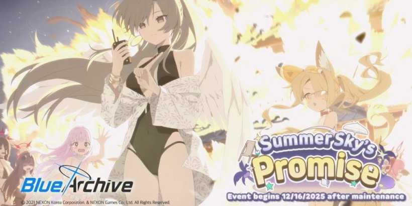 Blue Archive’s Summer Sky’s Promise update brings swimsuits, fest banners, and a new story