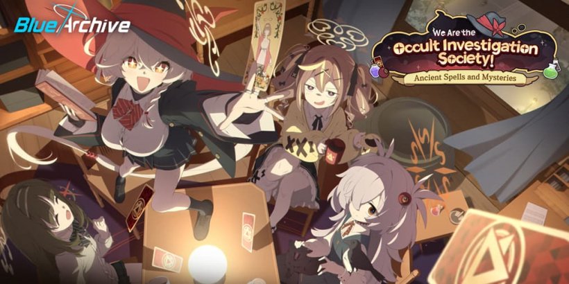 Blue Archive gets spooky with the debut of the new Occult Investigation Society characters