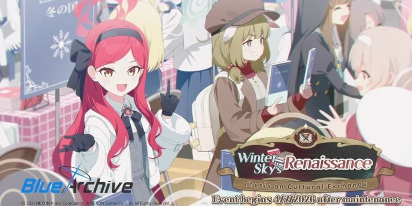 Blue Archive goes red with the new Winter Sky's Renaissance update
