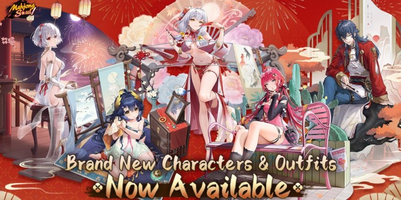 Mahjong Soul rings in the spring season with new characters and costumes