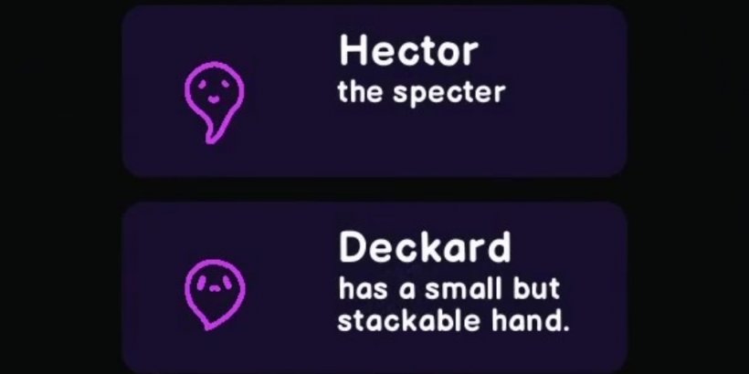 Heck Deck's upcoming Spells & Specters update will introduce four new characters and nine cards