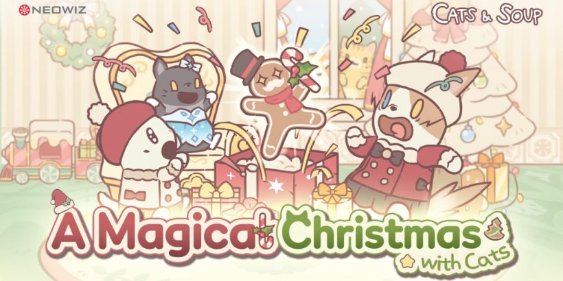 Cats & Soup adds a Sugar Plum Fairy holiday update with a new cat and seasonal goodies