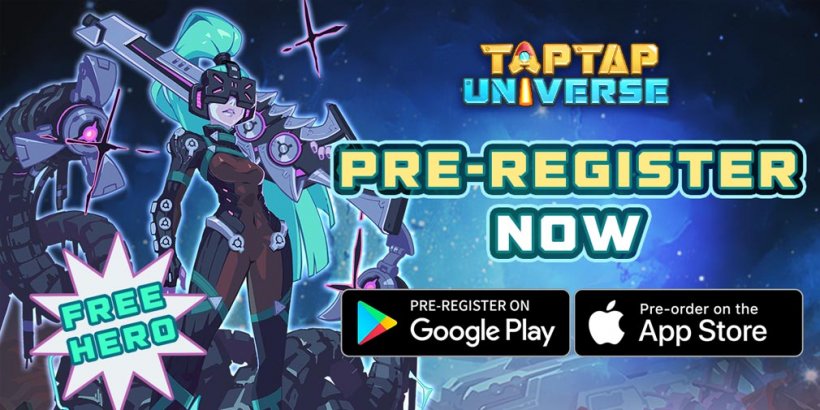 TapTap Universe is a sci-fi-themed idle RPG that's now open for pre-registration on iOS and Android