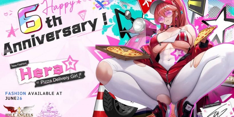Idle Angels adds fan-voted collaboration skins, Zodiac rewards and free characters during 6th anniversary