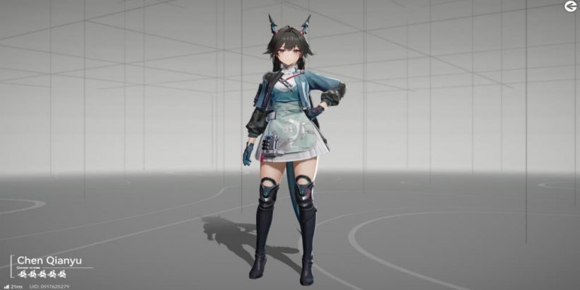 chan qianyu girl with fish tail and leviathan like horns