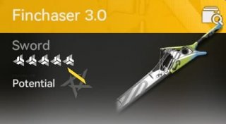finchaser 3.0 sword