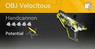 obj velocitous handcannon
