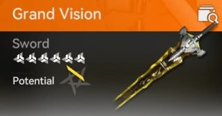 grand vision sword for endmin