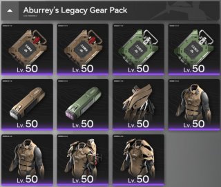 aburrey legacy gear