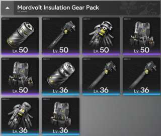 mordvolt insulation gear pack