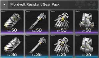 mordvolt resistant gear pack