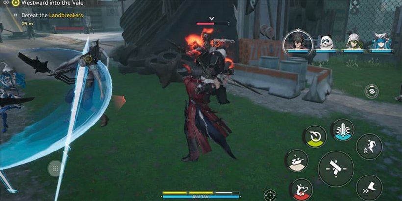 Wulfgad battling landbreakers