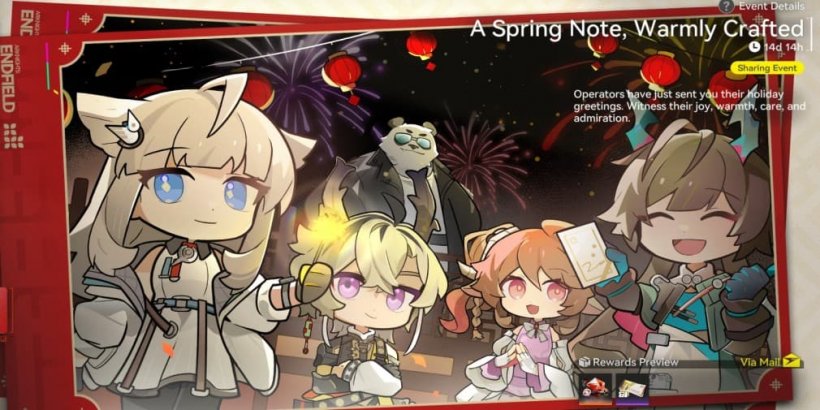 Arknights Endfield event guide - How to get the perfect score in "A Spring Note, Warmly Crafted"