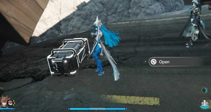 last rite in front of a chest in arknights endfield