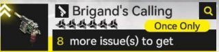 brigands calling handcannon weapon