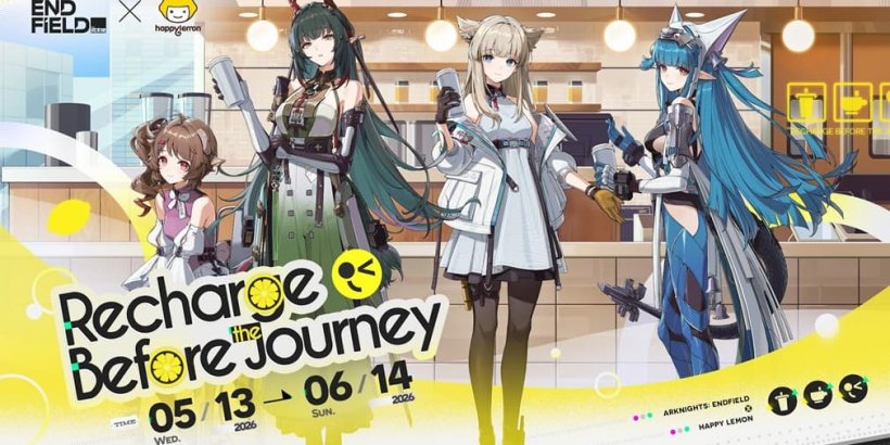 Arknights: Endfield teams up with popular boba chain Happy Lemon for new collab