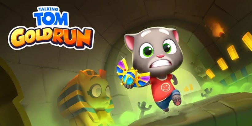 Talking Tom Gold Run dashes into Ancient Egypt in new Relic Rush update
