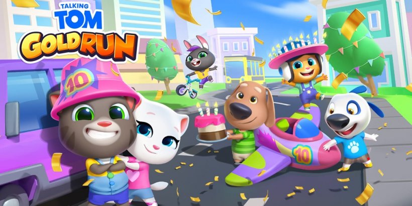 Talking Tom Gold Run adds a new survival arena mode in massive 10-year anniversary update