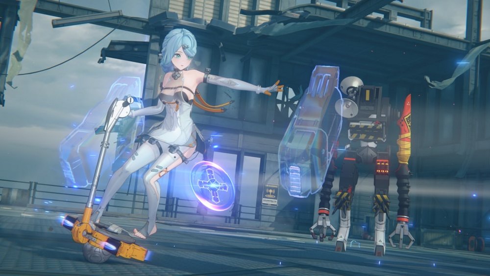 Screenshot d'une héroine de la version 2.2 de Zenless Zone Zero