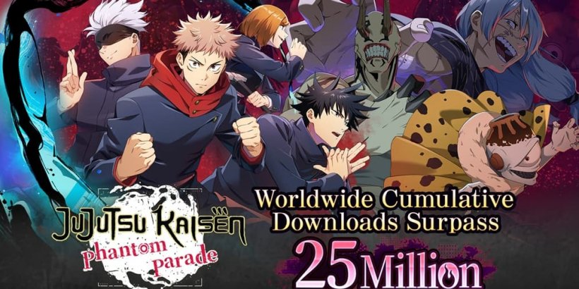 JuJutsu Kaisen Phantom Parade surpasses 25 million downloads in latest milestone