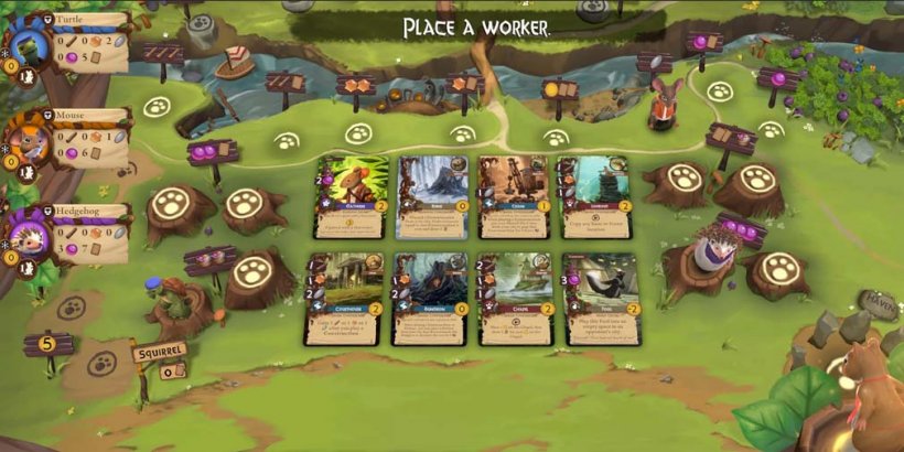 Everdell is a fantasy city building digital board game coming to mobile on July 28th