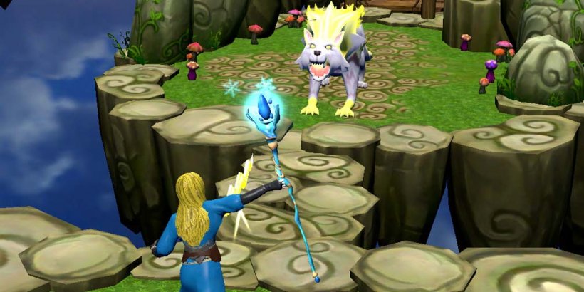 Spellmaster lets you draw to cast spells and roll dice to progress through randomised events, out now on iOS and Android