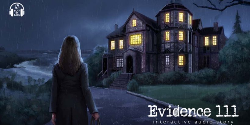 Evidence 111 is an interactive audio detective game featuring a stellar voice cast, coming to mobile on November 15th